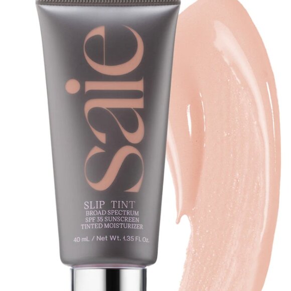 Saie Slip Tint – Lightweight Tinted Moisturizer with Mineral Zinc SPF 35 - ONE - Picture 1 of 4